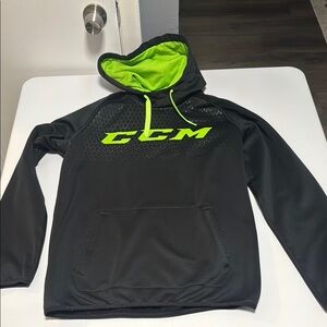 CCM Black and Green Performance Jacket